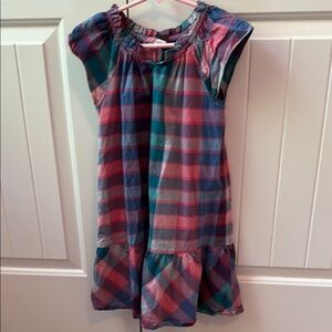 Tea Collection Colorful Plaid Kids Dress